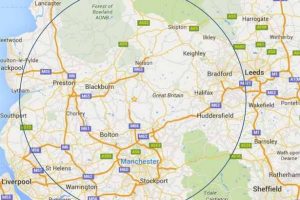 Location Map for Steel Beam Supplier UK